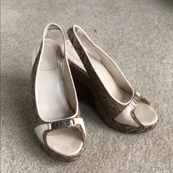 Dior Monogram Wedges - Picture 2 of 9